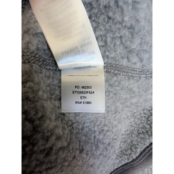 Patagonia Better Sweater Mens L Gray Heather Performance Stonewash 1/4 Zip NWT - Picture 5 of 5